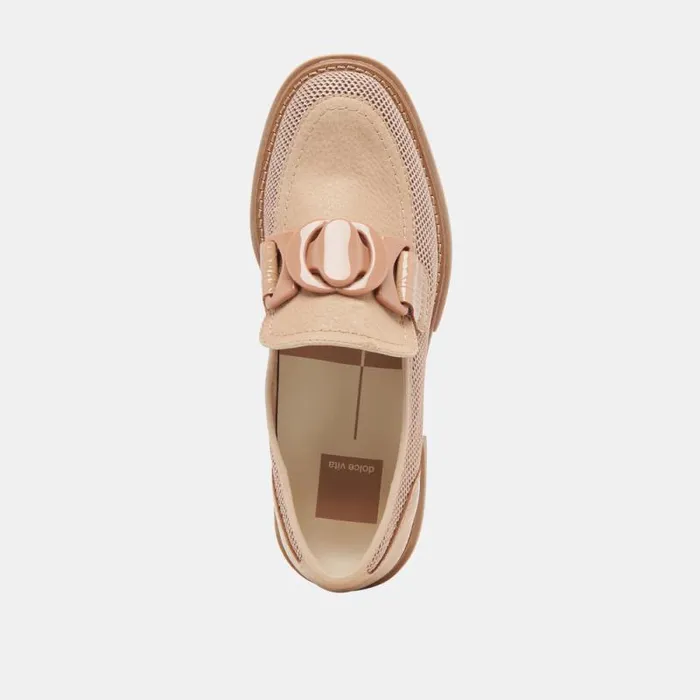 Dolce Vita Sandey Loafers Praline Mesh Women Heels