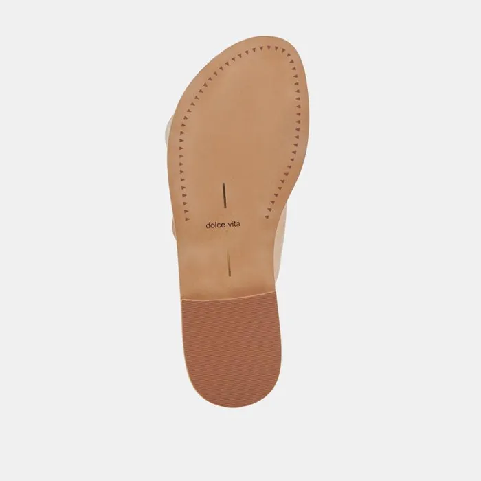 Dolce Vita Secily Sandals Light Gold Nubuck Women Sandals