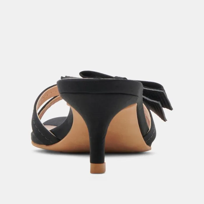 Dolce Vita Terisa Heels Onyx Satin Women Heels