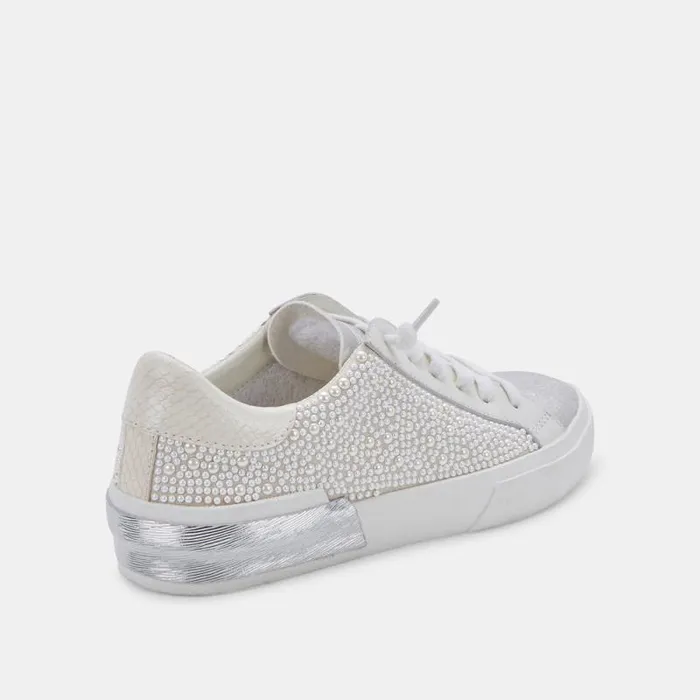 Dolce Vita Zina Pearl Sneakers Vanilla Pearls Women Sneakers