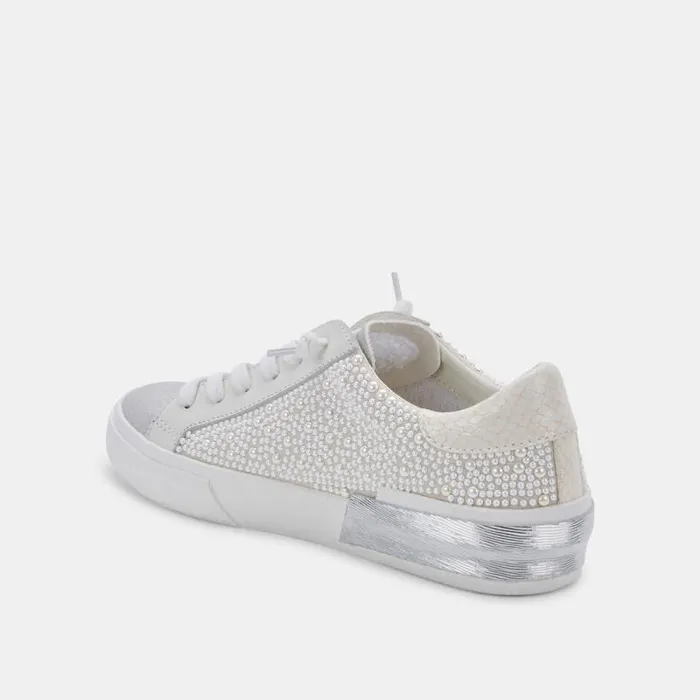 Dolce Vita Zina Pearl Sneakers Vanilla Pearls Women Sneakers