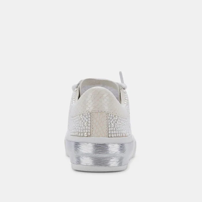 Dolce Vita Zina Pearl Sneakers Vanilla Pearls Women Sneakers