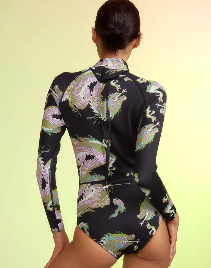 Dragon Wetsuit 8211 Blkmt Women Cynthia Rowley Surf and Swim