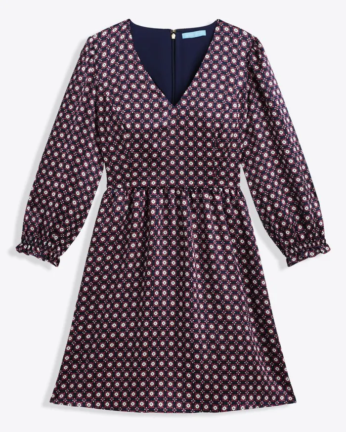 Draper James Bedding Women Connie LongSleeve Dress