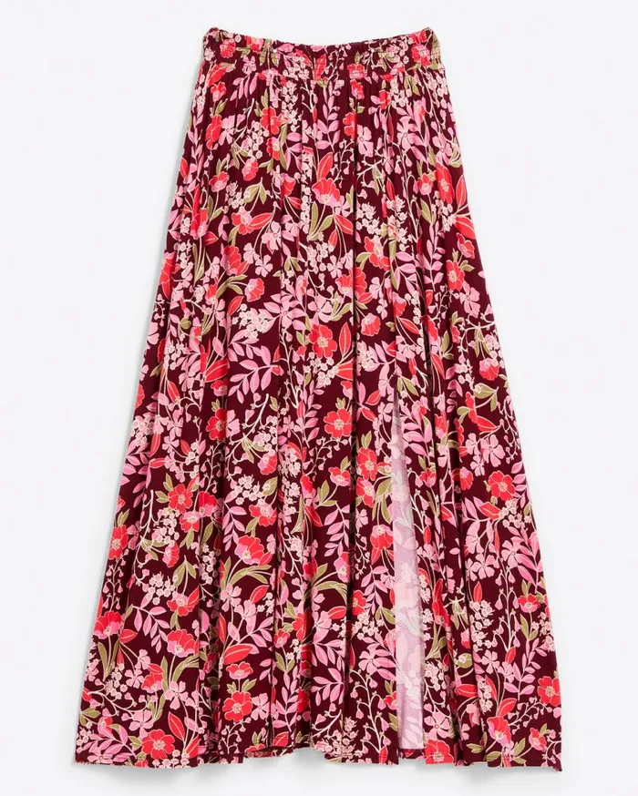 Draper James Bottoms and Skirts Women Side Slit Skirt In Flowering Vine