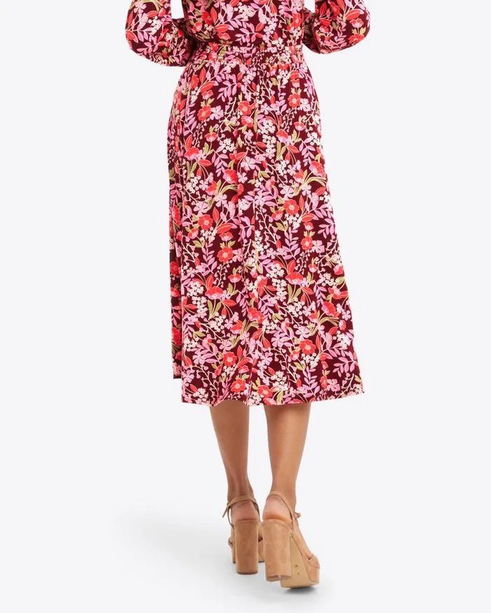Draper James Bottoms and Skirts Women Side Slit Skirt In Flowering Vine