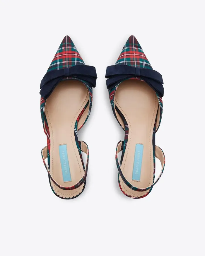 Draper James Bottoms and Skirts Women Tess Slingback In Georgia Plaid