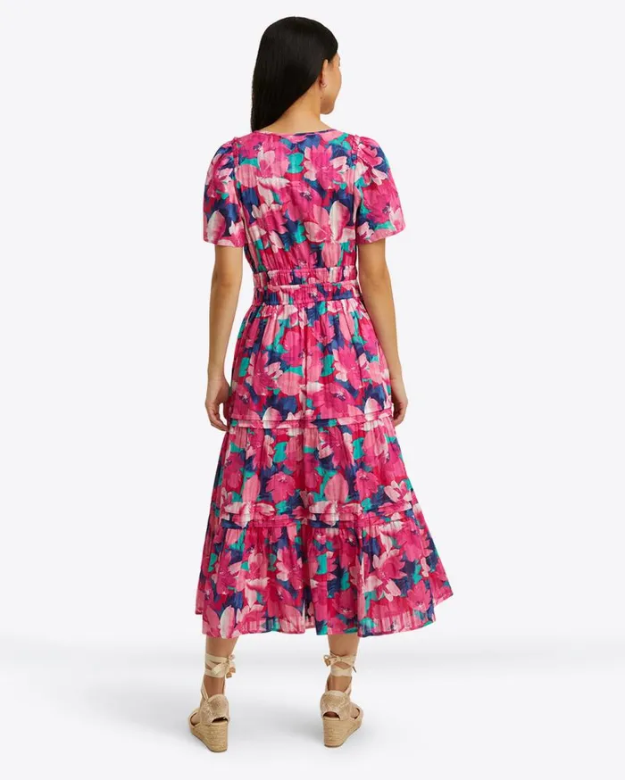 Draper James Dresses Women Hollie Midi Dress In Shadow Stripe