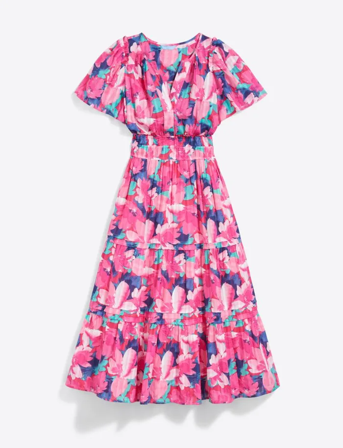 Draper James Dresses Women Hollie Midi Dress In Shadow Stripe