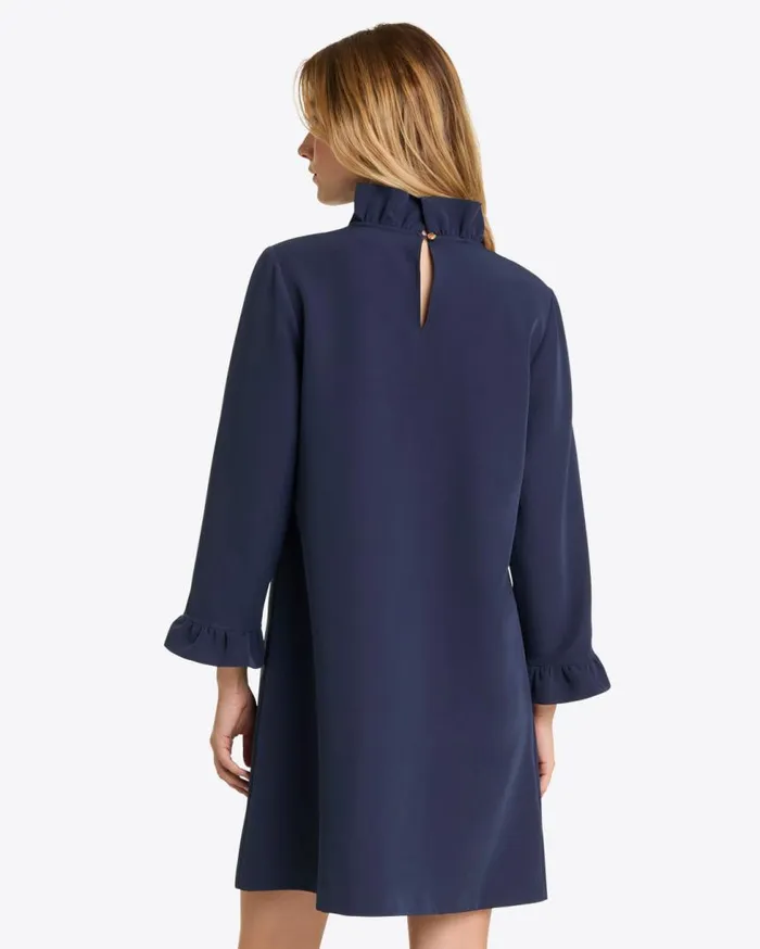 Draper James Dresses Women Lindsay Shift Mini Dress In Crepe