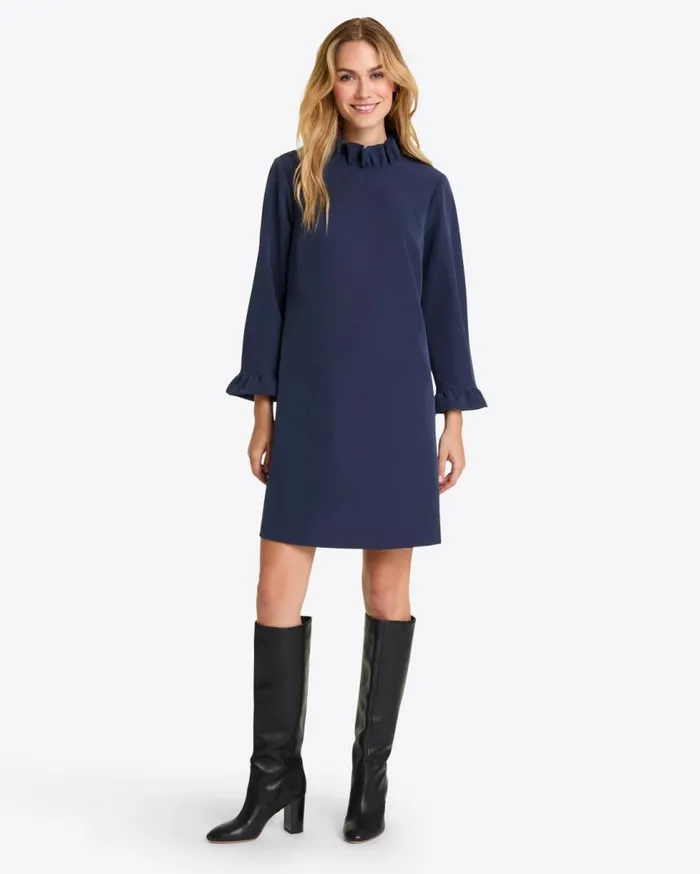 Draper James Dresses Women Lindsay Shift Mini Dress In Crepe