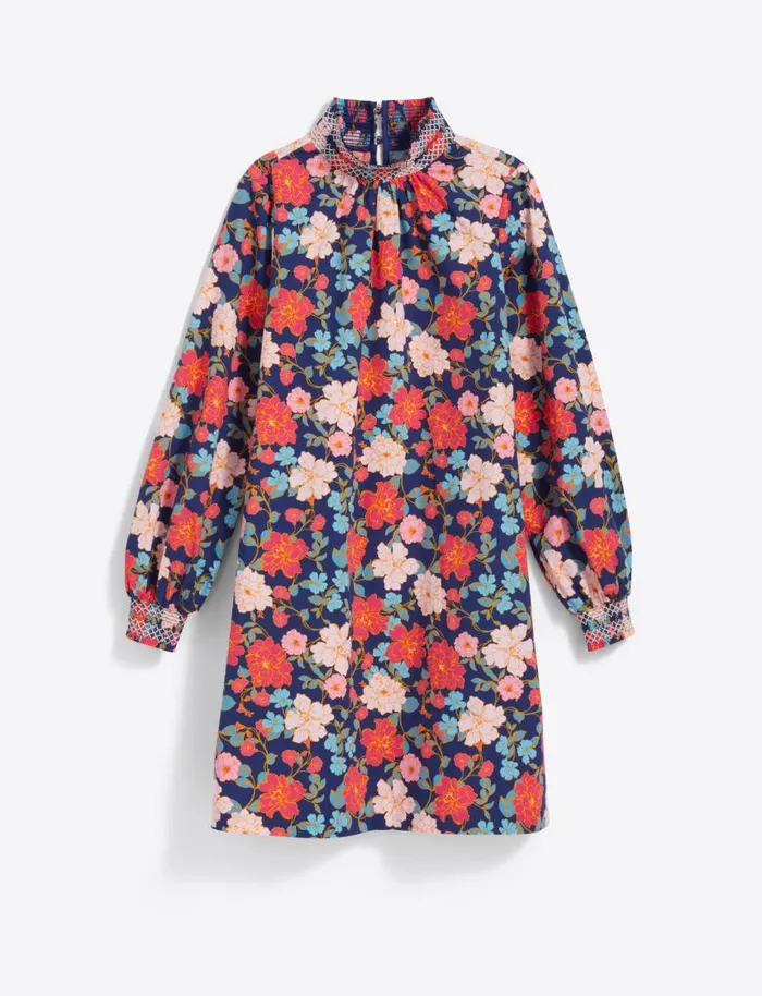 Draper James Dresses Women Lindsay Shift Mini Dress In Stretch Poplin