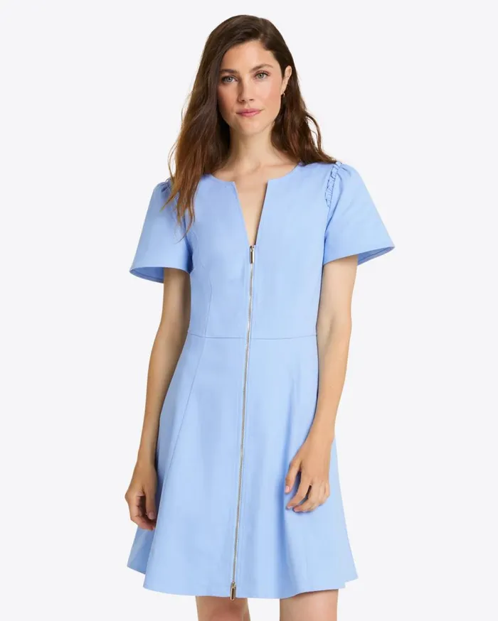 Draper James Dresses Women Mae Love Circle Dress In Light Blue