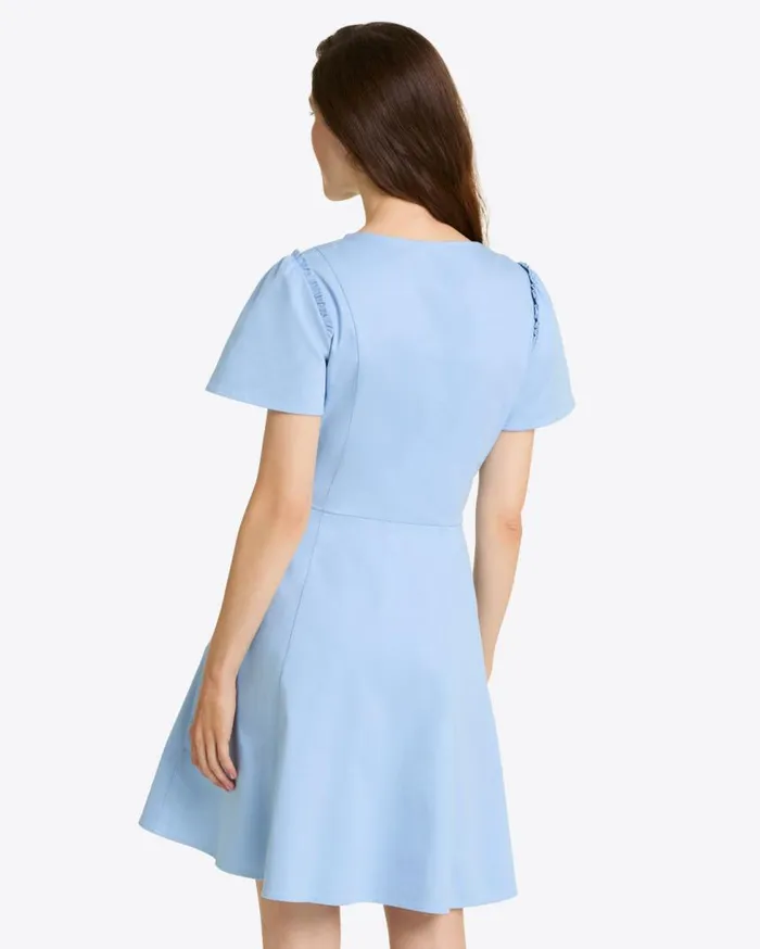 Draper James Dresses Women Mae Love Circle Dress In Light Blue