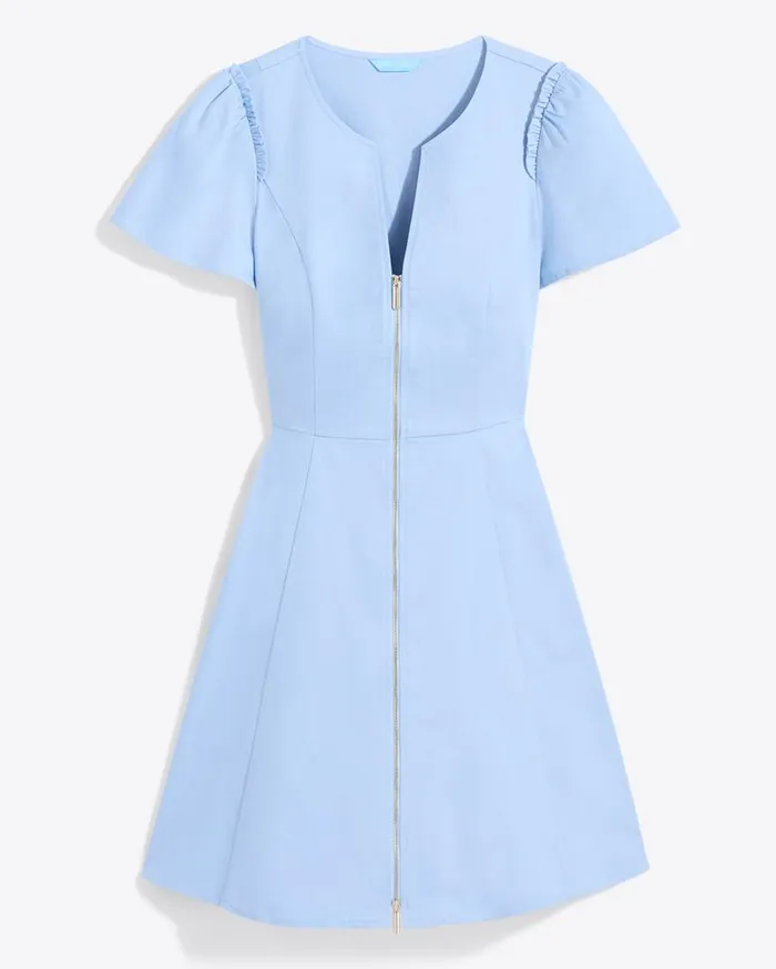Draper James Dresses Women Mae Love Circle Dress In Light Blue