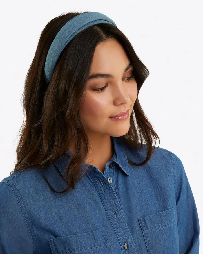 Draper James Dresses Women Sheena Shirtdress In Chambray