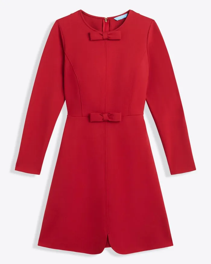 Draper James Home and Gifting Women LongSleeve Sadie Shift Dress In Ponte