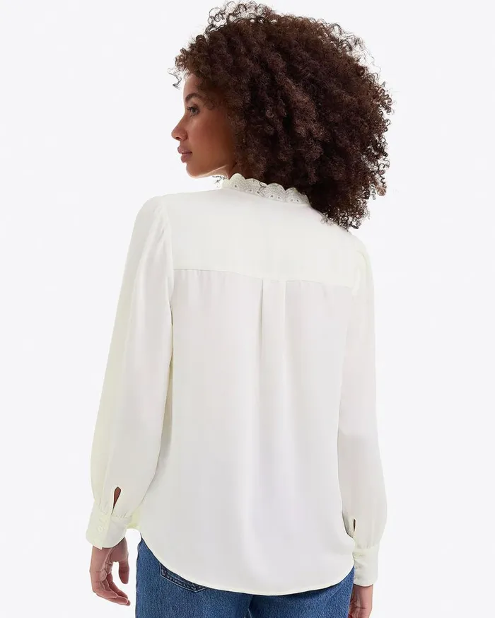 Draper James Jackets and Outerwear Women Covered Placket Button Down