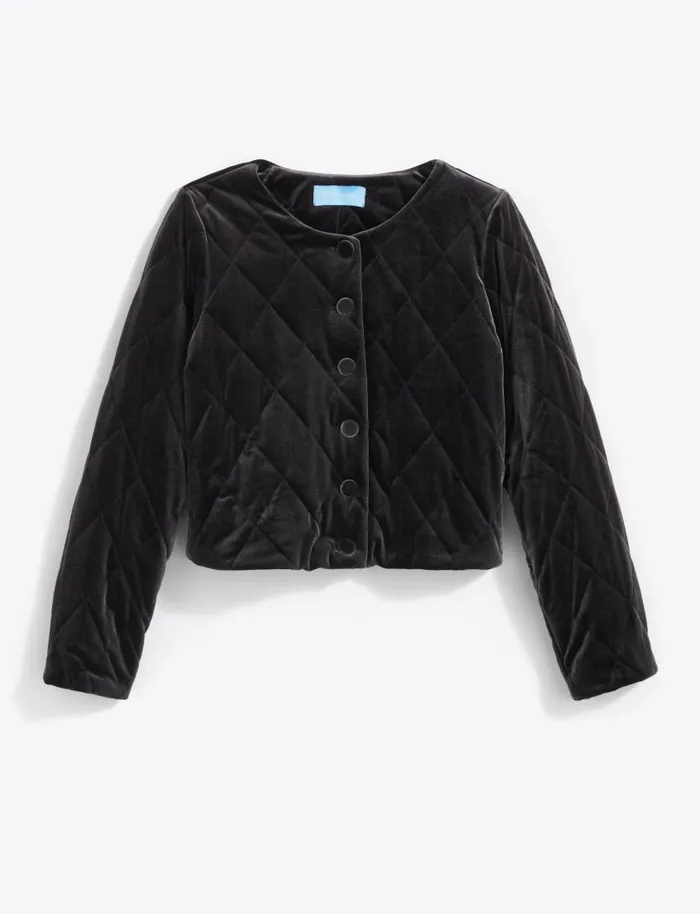 Draper James Jackets and Outerwear Women Quilted Jacket In Velvet