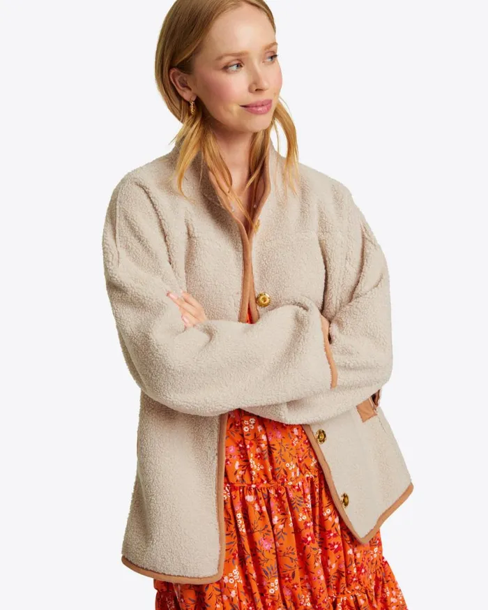 Draper James Jackets and Outerwear Women Reversible Sherpa Jacket