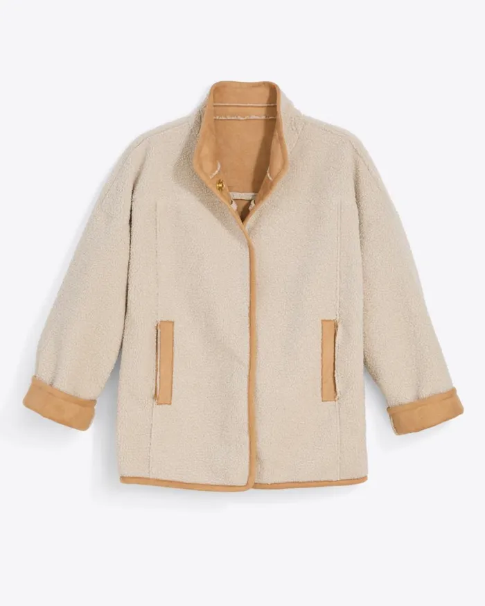 Draper James Jackets and Outerwear Women Reversible Sherpa Jacket