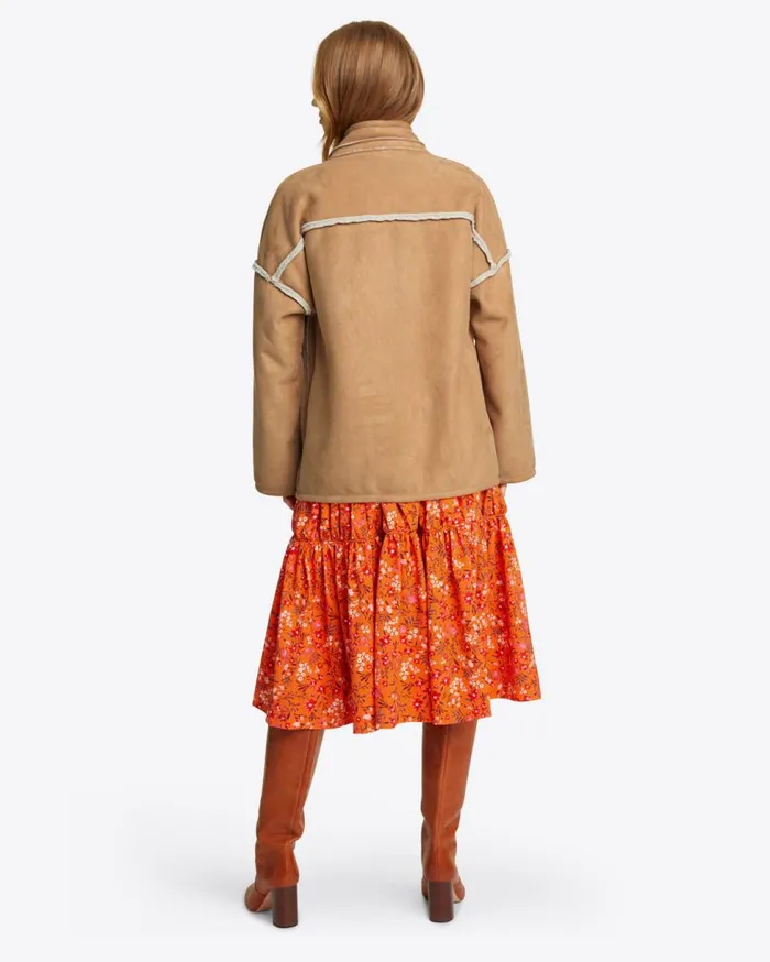 Draper James Jackets and Outerwear Women Reversible Sherpa Jacket