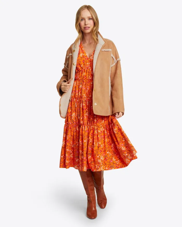 Draper James Jackets and Outerwear Women Reversible Sherpa Jacket