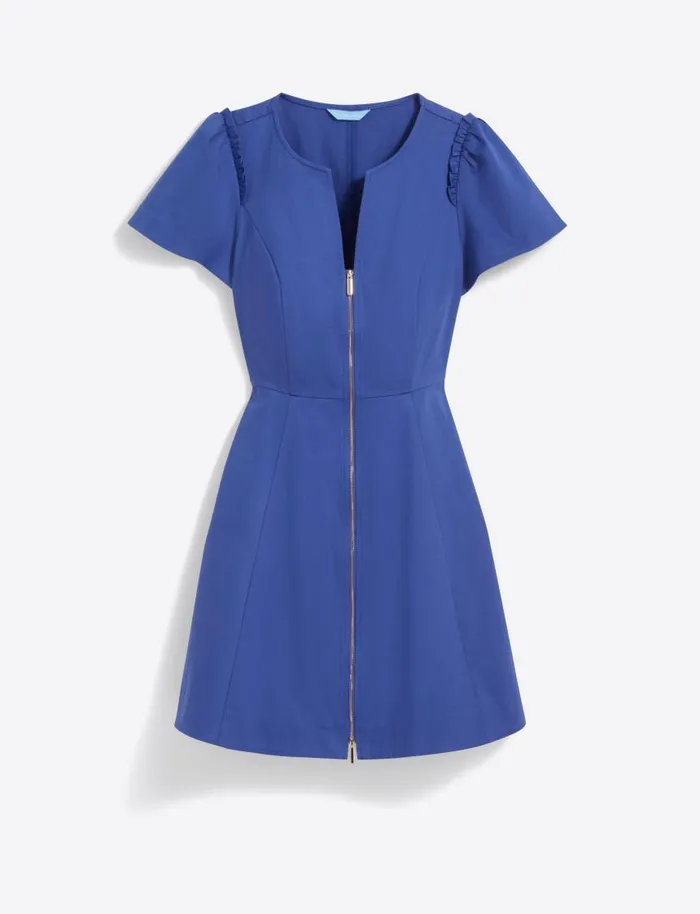Draper James Mini Women Mae Love Circle Dress In Royal Blue