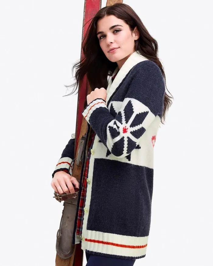 Draper James Tops Women Cozy Cardigan Sweater