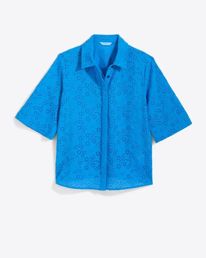 Draper James Tops Women Evelyn Top In Eyelet