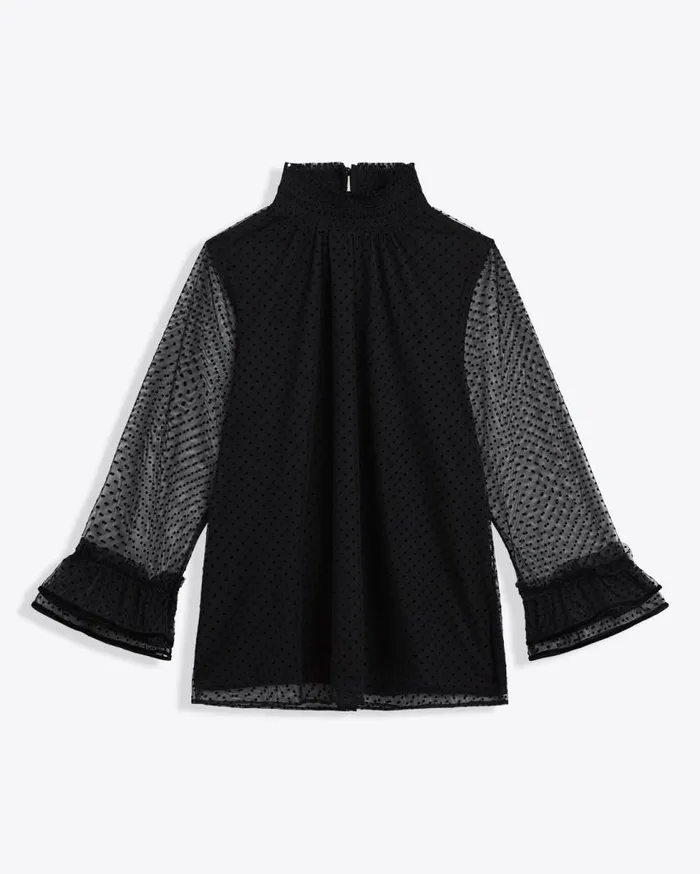 Draper James Tops Women Ingrid Top In Tulle