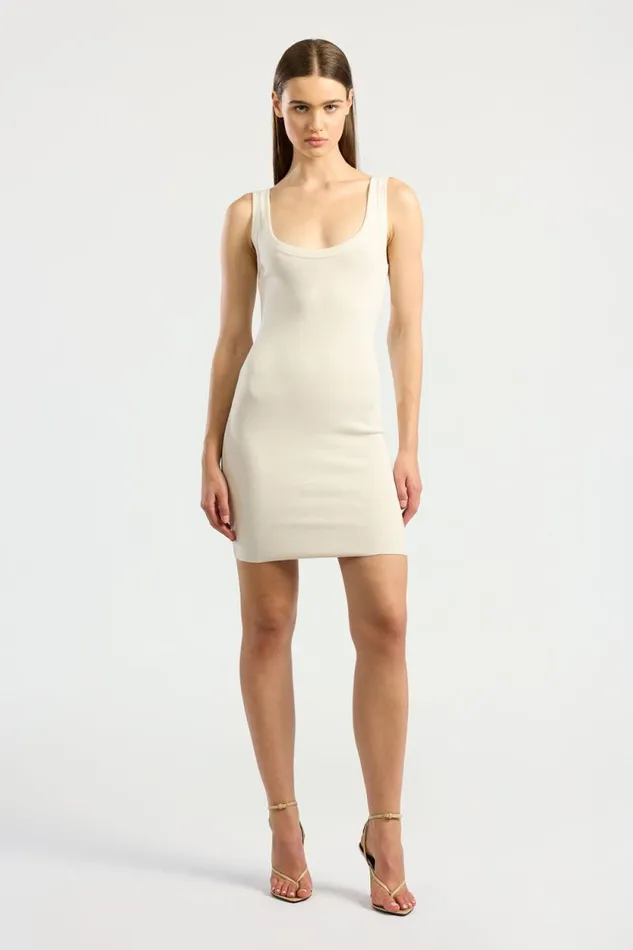 Dresses Skirts Women COTTON CITIZEN Verona Mini Dress Bone Dresses Skirts Women COTTON CITIZEN Verona Mini Dress Bone