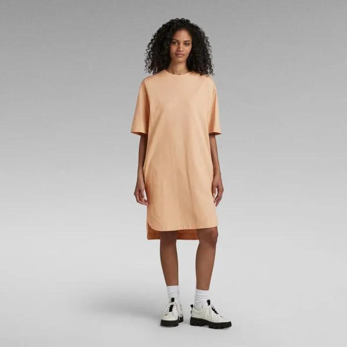Dresses Women GStar RAW Boxy U Tee Dress Ivory Cream