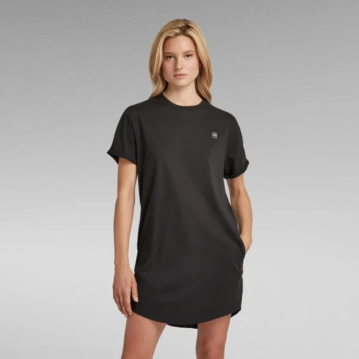Dresses Women GStar RAW Lash Fem Loose Dress Dark Black