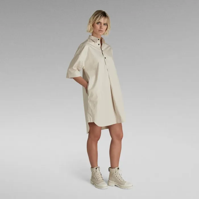 Dresses Women GStar RAW Shirt Dress Whitebait