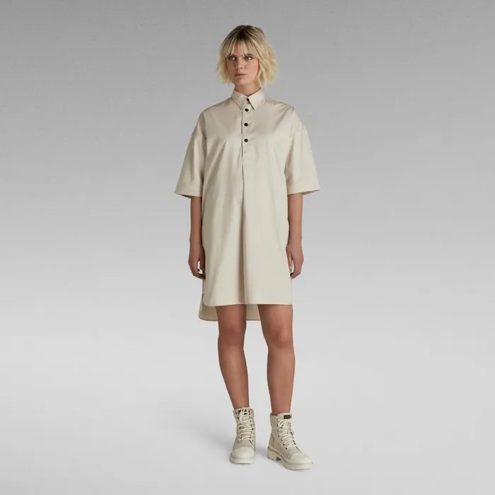 Dresses Women GStar RAW Shirt Dress Whitebait