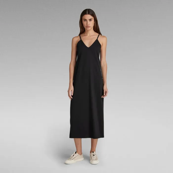 Dresses Women GStar RAW Slip Dress Loose Dark Black