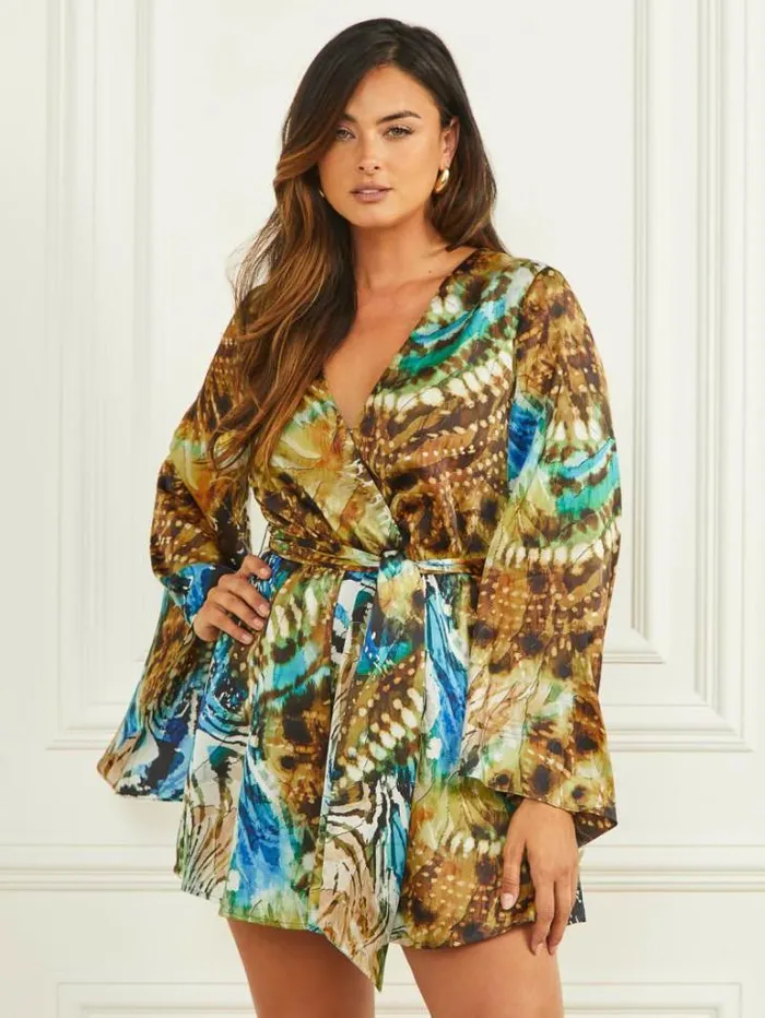 Dresses Women Marciano Emaya Romper Eutopia Print Dresses Women Marciano Emaya Romper Eutopia Print