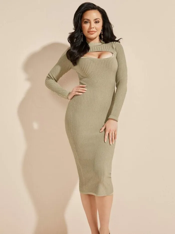 Dresses Women Marciano Poetic Sweater Dress London Street