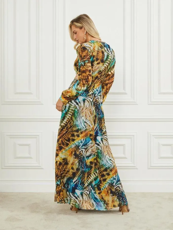 Dresses Women Marciano Ursula Gown Eutopia Print Dresses Women Marciano Ursula Gown Eutopia Print