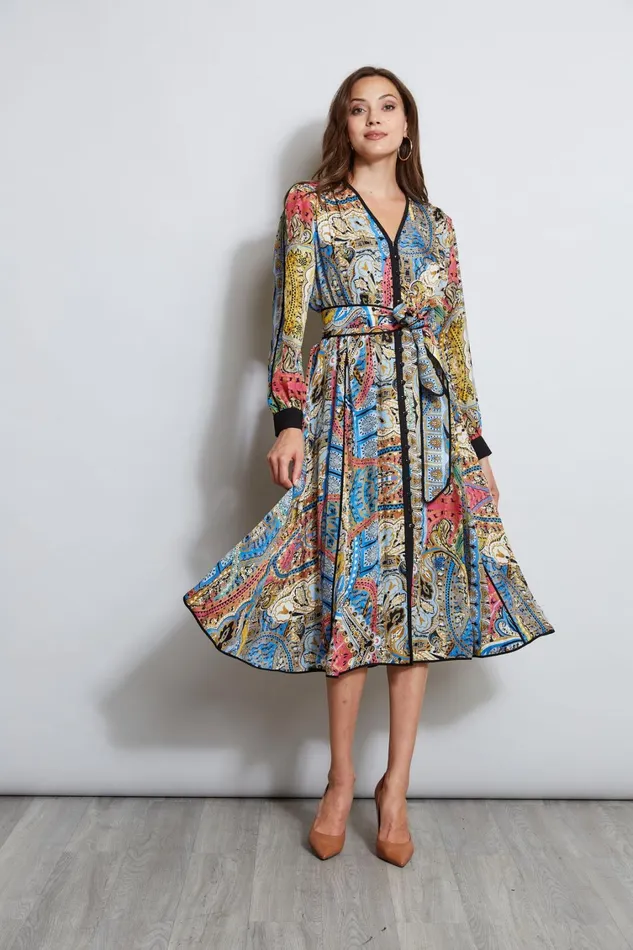 Elie Tahari Dresses and Jumpsuits Calypso Print Dress Calypso 8211 Women