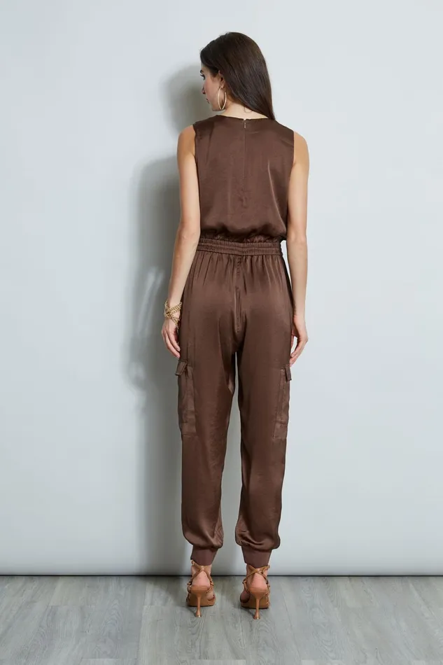 Elie Tahari Maxi Dresses Satin Jumpsuit Sumatra 8211 Women