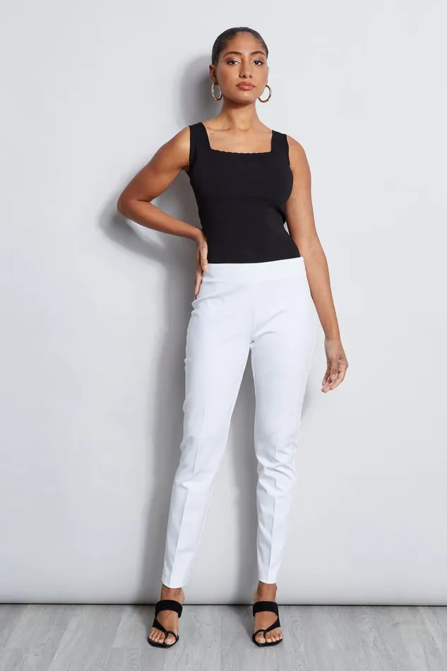 Elie Tahari Pants Skinny Long Pant White 8211 Women