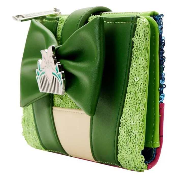 Exclusive 8211 Mulan Sequin Flap Wallet Unisex Loungefly Bags and Wallets