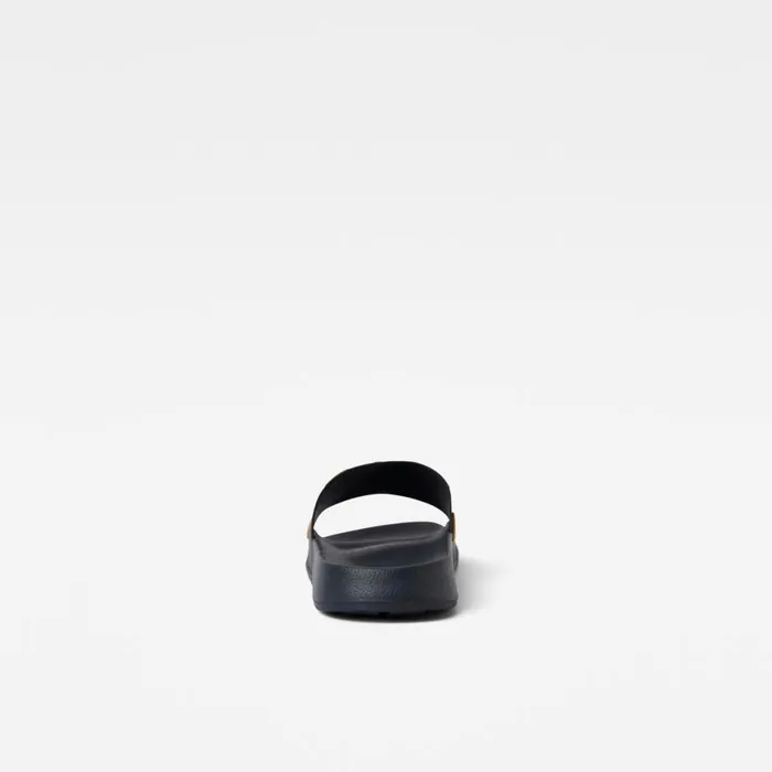 Footwear Men GStar RAW Cart IV Contrast Slides Navyochre