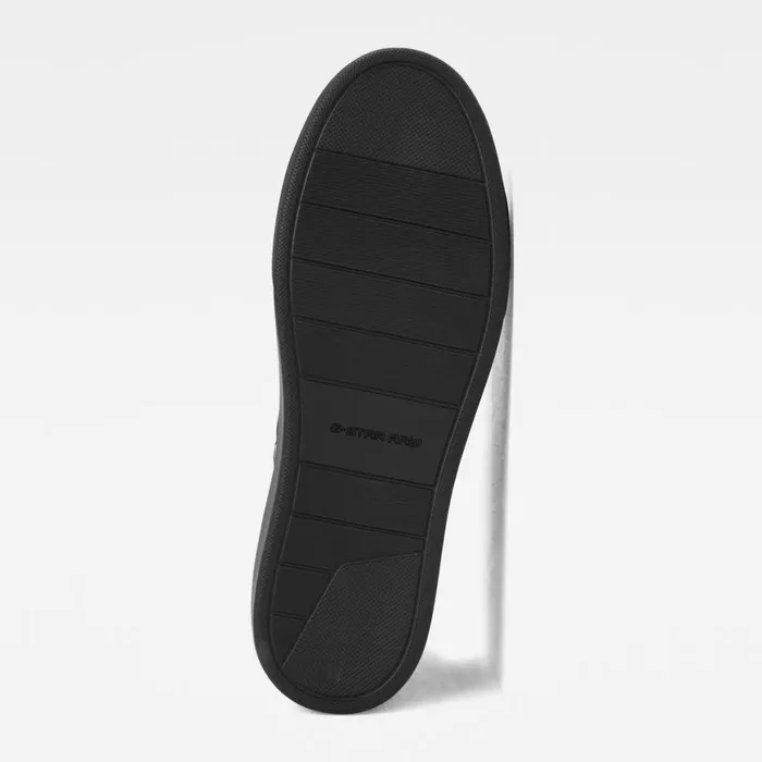 Footwear Men GStar RAW Postino High Nubuck Sneakers Blackblack