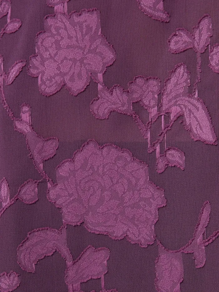 French Connection Devore Satin Popover Shirt Blackberry Woman Tops