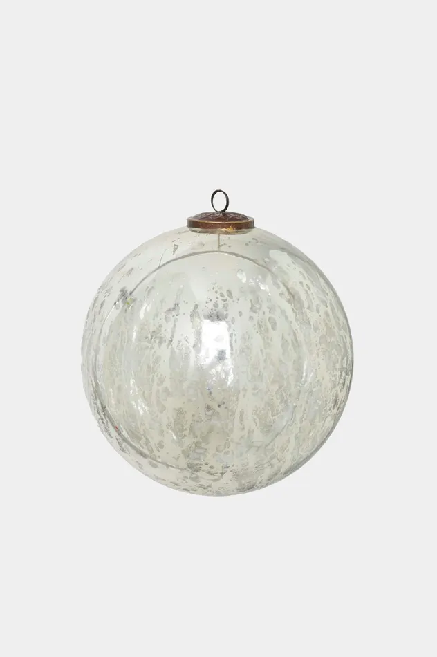 French Connection Large Celestial Bauble Silver Home Home Accessories