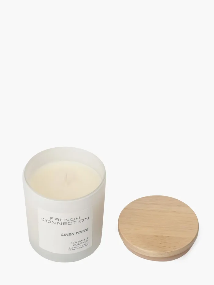 French Connection Linen White Serenity Natural Home Home Accessories