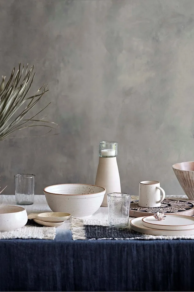 French Connection Shoreline Salad Bowl Natural Home Home Accessories